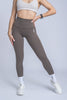 Soft-Skin Khaki-Brown Leggings