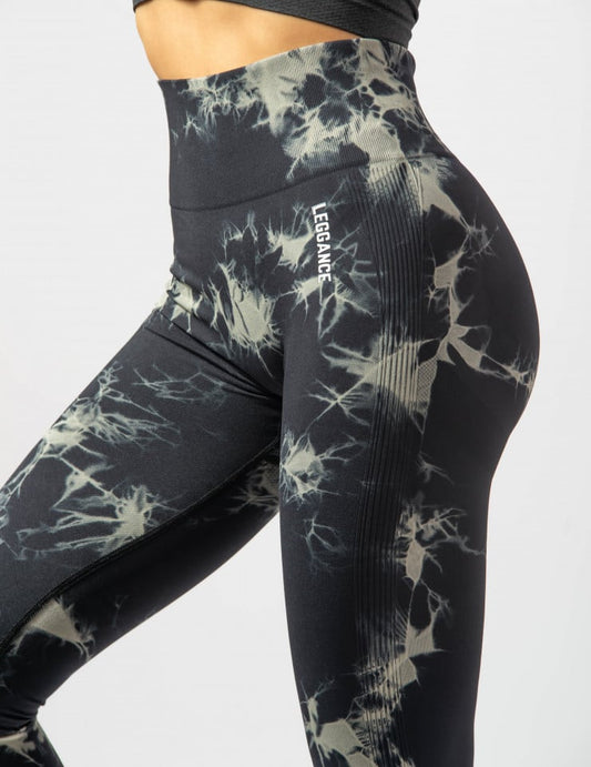 Splash Black Leggings