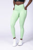 Leggings SculptMotion con cintura en V en color verde menta