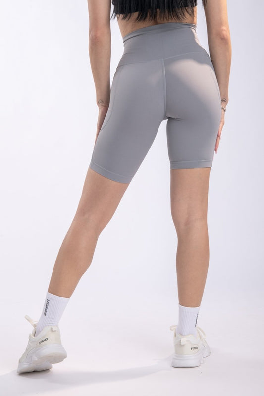 Soft-Skin Flow Rhino-Grey Shorts