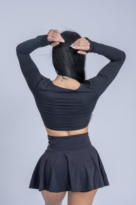 Crop-Top CharmFit Black