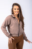 Hanorac dama Zip-Up Joy Coffee