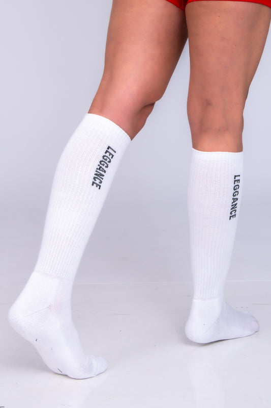 Extra-Long Socks White